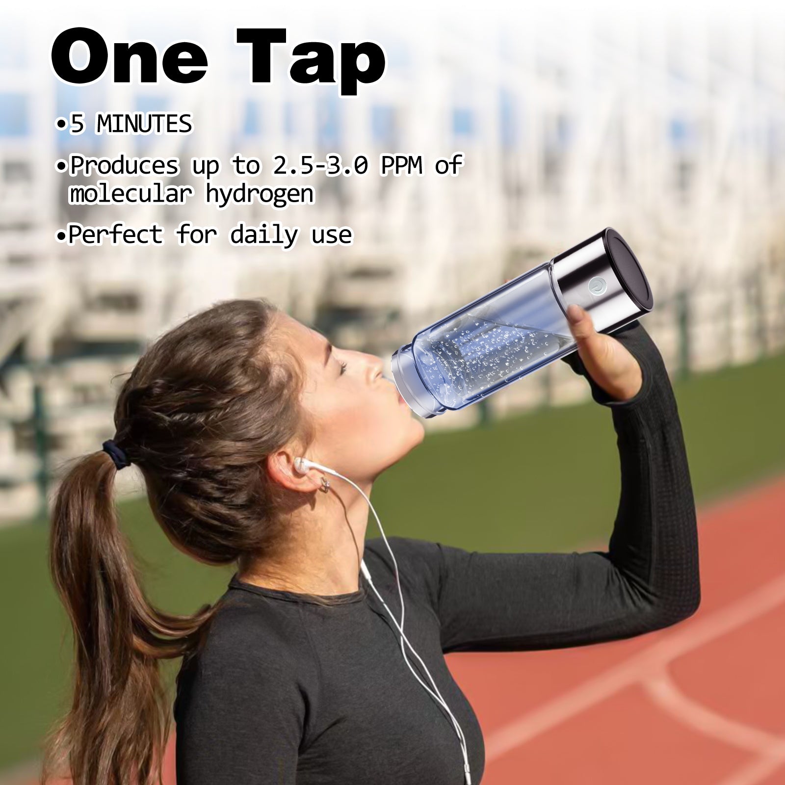 Purizenta M3 Flask Hydrogen Water Bottle